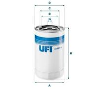 UFI 23.107.01 Filtro olio per FIAT 94