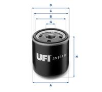 UFI 23.131.00 Filtro Olio per Austin,Chery,Ford,Jeep,Mazda,MG,Rover ,Skoda
