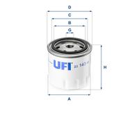 UFI 23.143.00 Filtro olio
