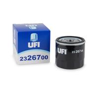 UFI Filters, Filtro Olio 23.267.00, Filtro Olio per Ricambio, Adatto a Auto, Applicabile su Diversi Modelli Fiat, Ford e Volvo