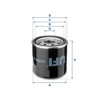 UFI 23.424.00 Filtro Olio Per AIXAM, RENAULT