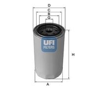UFI 23.591.00 Filtro olio