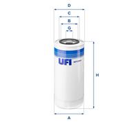 UFI 2312001 - Filtro olio
