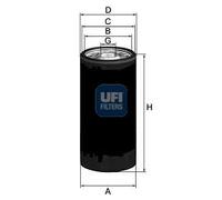 UFI 2326900 - Filtro olio