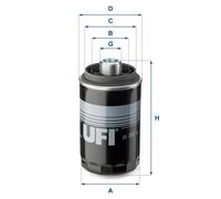 UFI 2359700 - Filtro olio