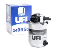 UFI Filters, Filtro Gasolio 24.095.00, Filtro Carburante per Ricambio, Adatto ad Auto, Applicabile su Diversi Modelli Nissan