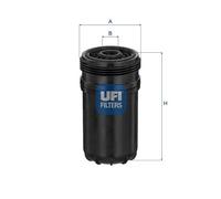 UFI 24.A71.00 Filtro carburante
