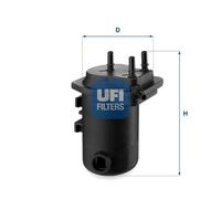 UFI Filters 24.098.00 Filtro Carburante