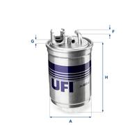 UFI 2440000 - Filtro carburante