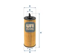 UFI 25.084.00 Filtro Olio Per BMW