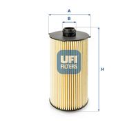UFI 25.102.00 Filtro olio