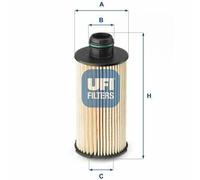 UFI 25.160.00 Filtro Olio