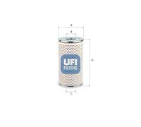 UFI 25.430.00 Filtro olio