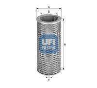 UFI 25.568.00 Filtro olio