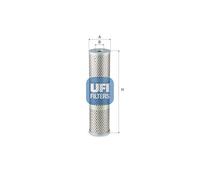 Filtro olio, cambio manuale UFI 25.679.00