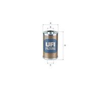 Filtro idraulico UFI 25.684.00