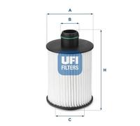 UFI 2509300 - Filtro olio