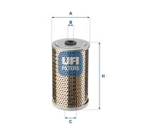 UFI 26.604.00 Filtro carburante per GLAS,MAN,NEOPLAN,SETRA,VOLVO