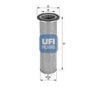 UFI 27.016.00 Filtro aria