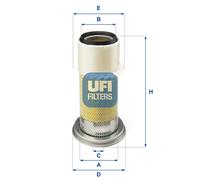 UFI 27.078.00 Filtro aria