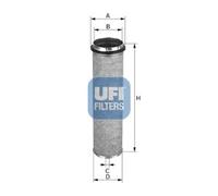 UFI 27.103.00 Filtro aria