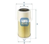 UFI 27.219.00 Filtro aria