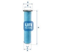 UFI 27.378.00 Filtro aria