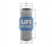 UFI 27.557.00 Filtro aria