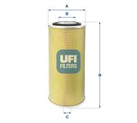 UFI 27.806.00 Filtro aria per DAF,FENDT,IVECO,MAN,MERCEDES-BENZ,SETRA