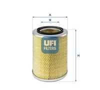 UFI 27.837.00 Filtro aria per DEUTZ-FAHR