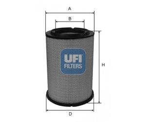 UFI 27.A46.00 Filtro aria