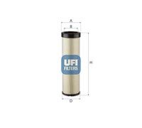 UFi Filtro aria secondario 27.B30.00 Cartuccia filtro