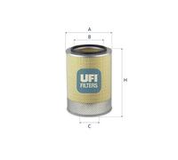 UFI 27.B82.00 Filtro aria