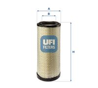 UFI 27.B99.00 Filtro aria