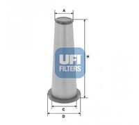 UFI 27.D25.00 Filtro aria