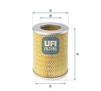 UFI 27.140.00 Filtro aria