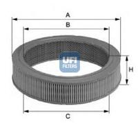 UFI 30.095.00 Filtro aria
