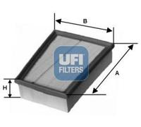 UFI 30.157.00 Filtro aria adatto per PEUGEOT 306 Schrägheck (7A, 7C, N3, N5)
