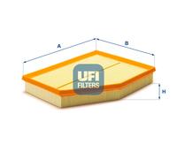 UFi Filtro aria cartuccia 30.251.00 per BMW 5 (E60) 530 i