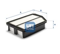UFI 30.574.00 Filtro aria per HYUNDAI ix35 (LM, EL, ELH) per KIA SPORTAGE (SL)