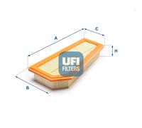 UFi Filtro aria 30.A60.00 per Mercedes-Benz SLK Classe E Coupé