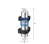 UFI 3192000 - Filtro carburante