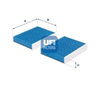 UFI 34.104.00 Filtro, Aria abitacolo per ALFA ROMEO