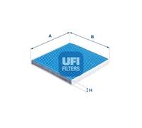UFI 34.117.00 Filtro, Aria abitacolo per SUBARU,TOYOTA