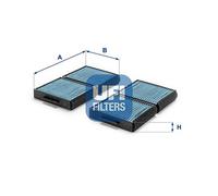 Filtro cabina UFI 34.129.00