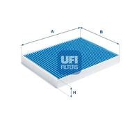UFI 34.148.00 Filtro, Aria abitacolo per AUDI,PORSCHE,VW