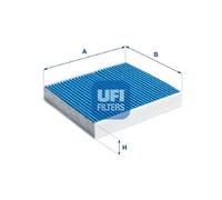 UFI 34.158.00 Filtro, Aria abitacolo per FORD,VOLVO