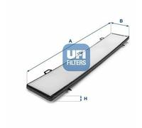 UFI 53.236.00 Filtro, Aria Abitacolo