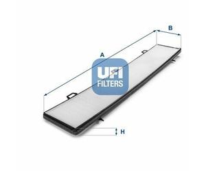 UFI 53.236.00 Filtro, Aria Abitacolo