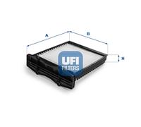Filtro, Aria abitacolo - UFI 53.105.00